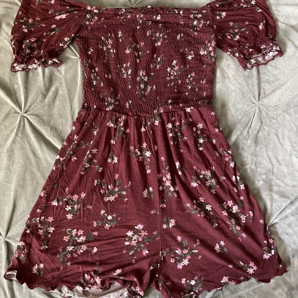 Maroon Romper shorts!